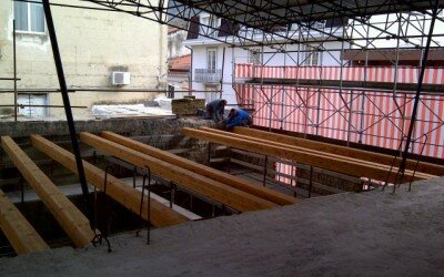 Ristrutturazione con struttura in legno centro storico a Piedimonte Matese5